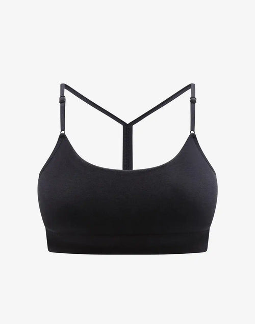 Seamless Stretch Cotton Wireless Bralette