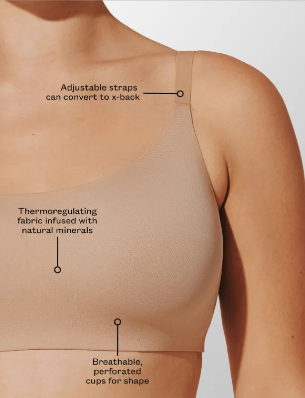 Thermoregulating TempSync™ Wireless Scoop Bra