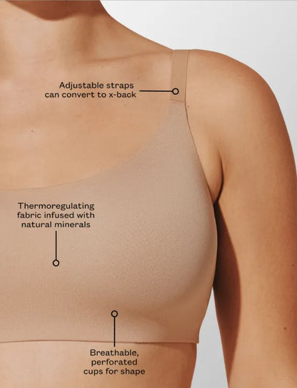 Thermoregulating TempSync™ Wireless Scoop Bra