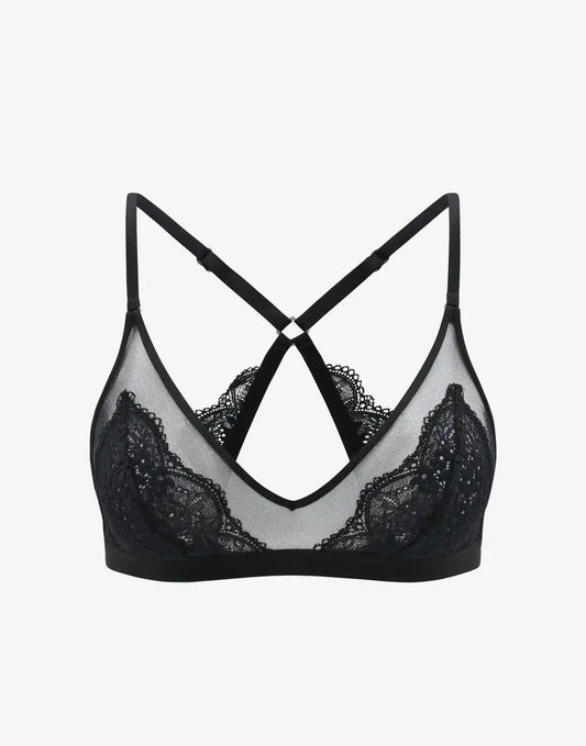 All Day Lace Racerback Bralette