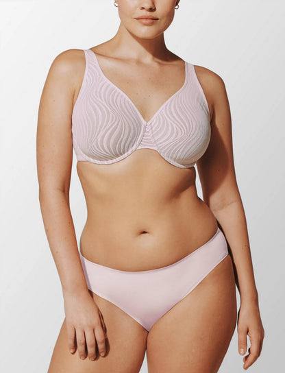 24/7® Classic Smooth Lace Minimizer Bra
