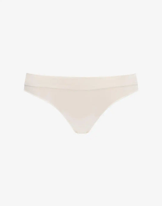 Seamless Stretch Cotton Thong