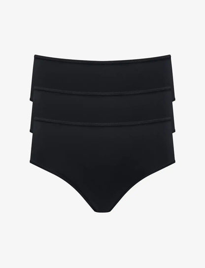 24/7® Classic High Waist Thong - 3 Pack