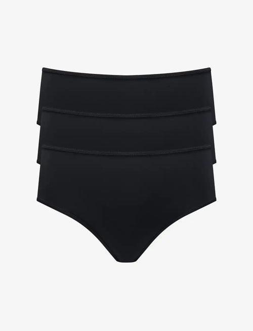 24/7® Classic High Waist Thong - 3 Pack