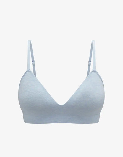Seamless Stretch Cotton Wireless Bra