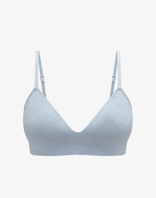 Seamless Stretch Cotton Wireless Bra