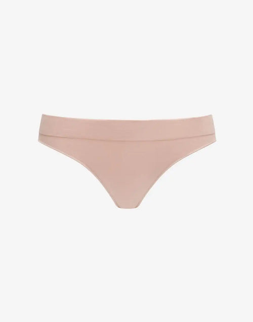 Seamless Stretch Cotton Thong