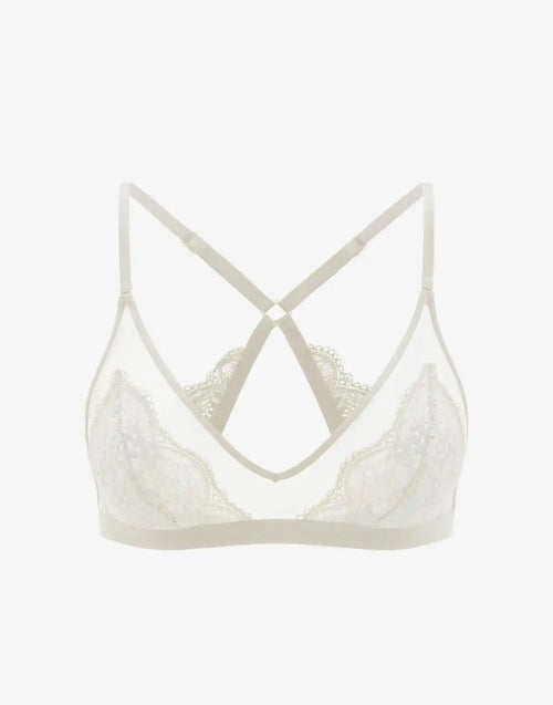 All Day Lace Racerback Bralette