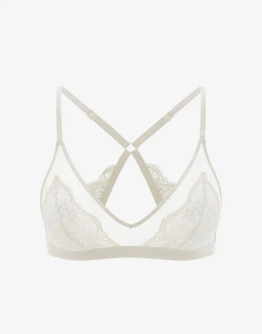 All Day Lace Racerback Bralette