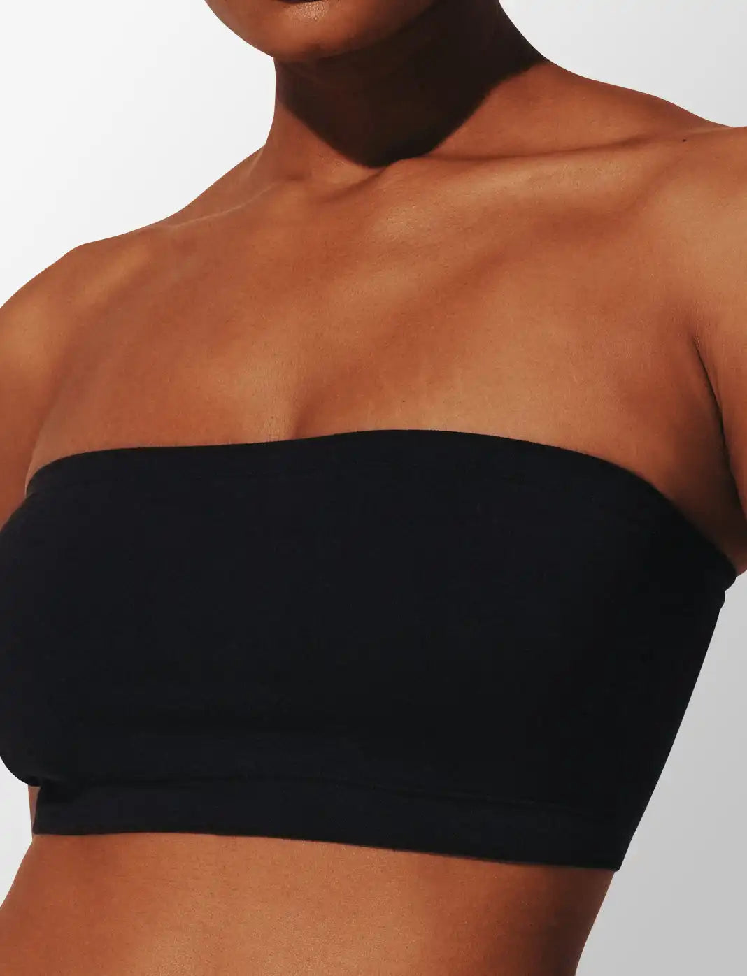 Seamless Stretch Cotton Wireless Bandeau