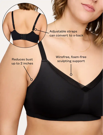 24/7® Classic Smooth Wireless Minimizer Bra