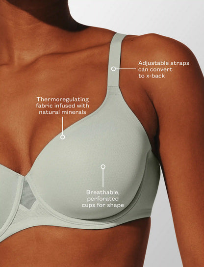 Thermoregulating TempSync™ T-Shirt Bra
