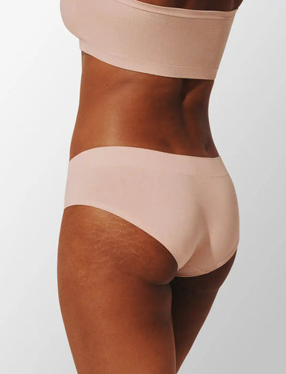 Seamless Stretch Cotton Hipster - 2 Pack