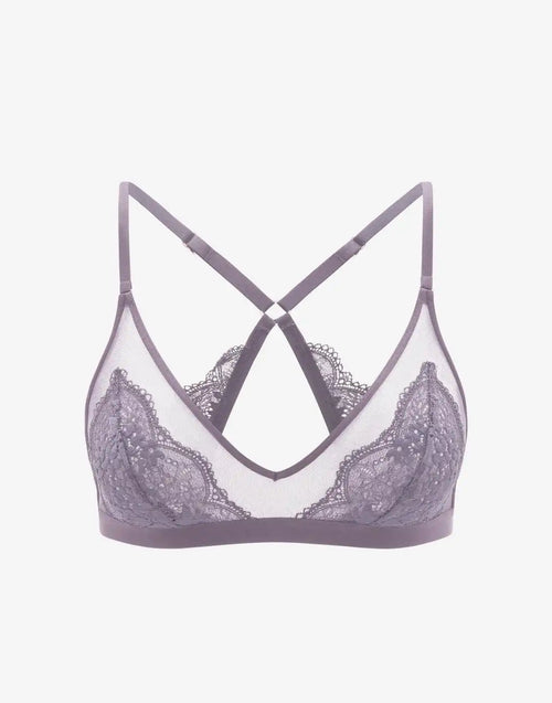 All Day Lace Racerback Bralette