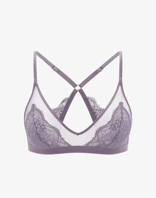 All Day Lace Racerback Bralette