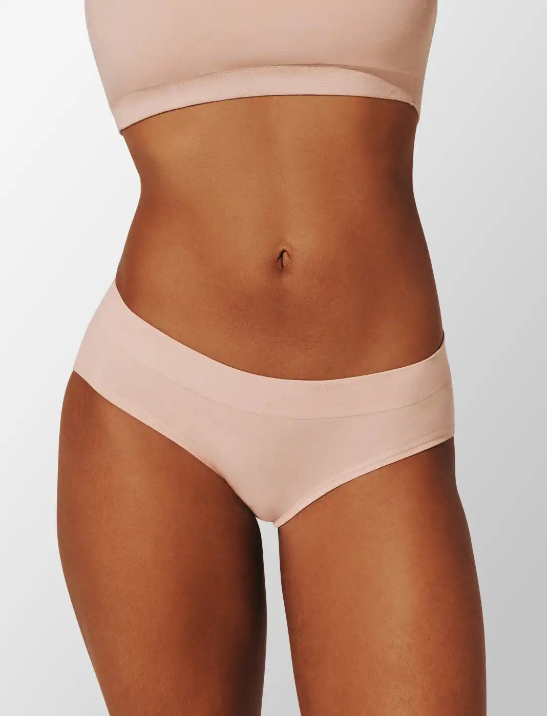 Seamless Stretch Cotton Hipster - 2 Pack